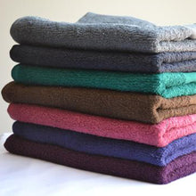 Load image into Gallery viewer, Eggplant Bleach Resistant Salon Towels 16x27"